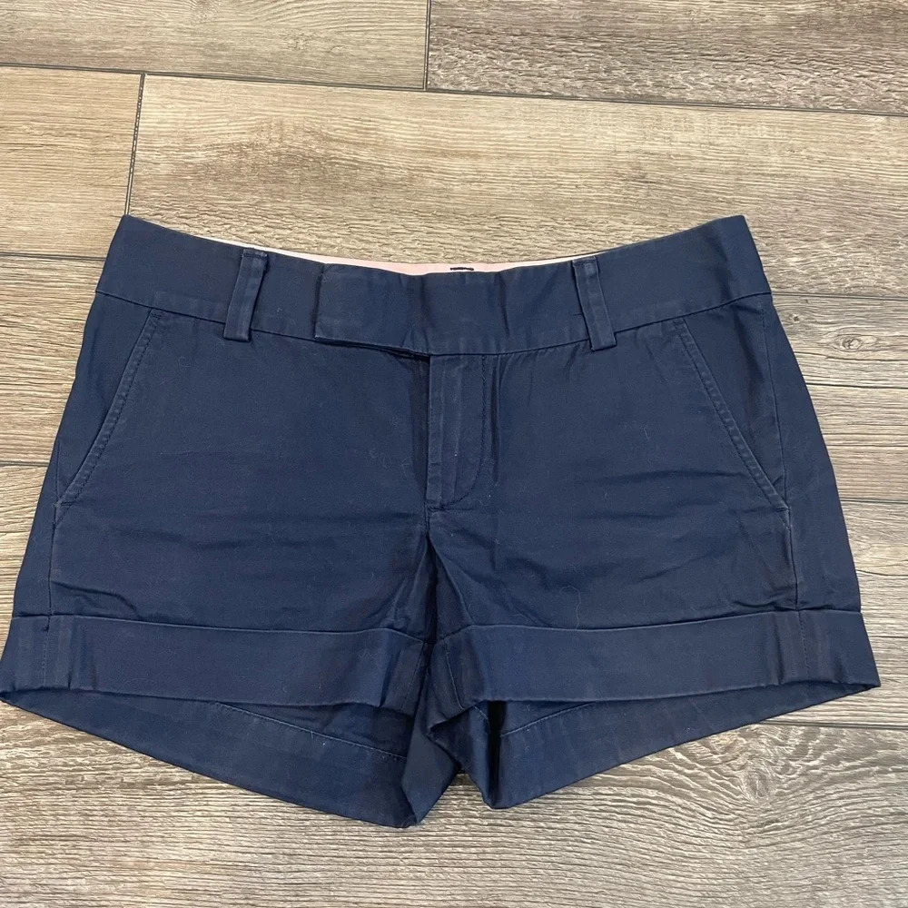 Lilly Pulitzer Barclay Navy Shorts 0